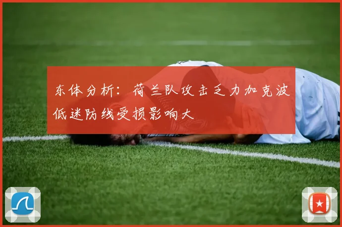 东体分析：荷兰队攻击乏力加克波低迷防线受损影响大